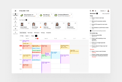 Company / Team Management Dashboard - Team Overview b2b dashboard hr hr dashboard product design saas team management ui ux