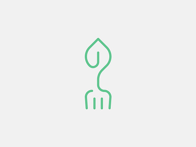 Minimalist Fork & Leaf Logo Design – Vegetarian Restaurant brand identity branding design eating eco friendly farm food fork graphic design healthy leaf logo design minimalist nutrition organic restaurant sustainable vegan visual identity wellness