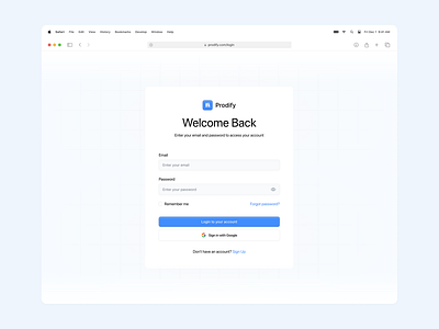 Login Page clean dailyui dashboard design landing page login management minimalist onboarding popular productivity saas sign in signin trend ui ux web web design website