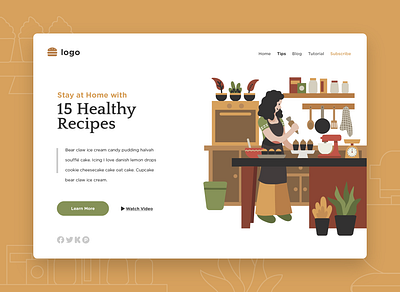 Landing Page pc