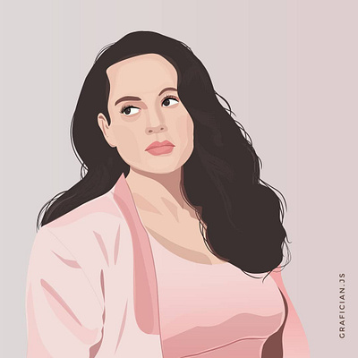 Kangana Ranaut actress art artist design designer designs illustration illustration art ipad minimal