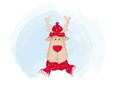 2021 2021 deer design designer dribbble happy new year 2021 illustration illustrator new year vector
