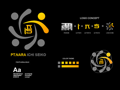 design logo - pt.nara brand branding company company logo design design logo dribbble dribbble invitation indonesia designer logo