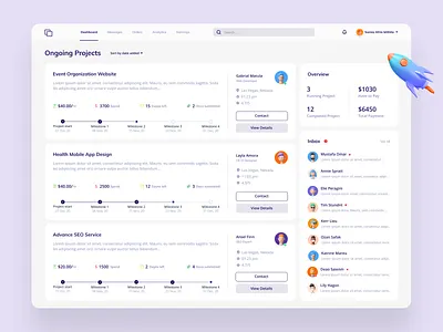 Client portal Dashboard 3d admin admin dashboard client portal dasboard design minimal simple ui uiux userinterface ux web