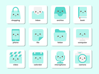 user interface icon set animation artwork computer design flat icon illustration phone user interface vector