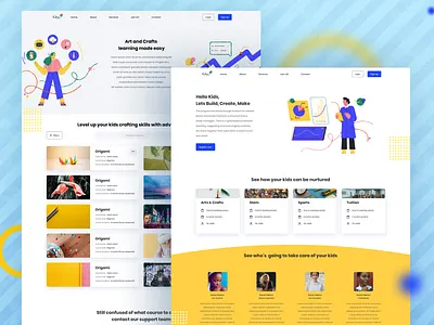 Kites Coaching: Landing Page branding design figma flat icon illustration kites landing landingpage ui ux vector