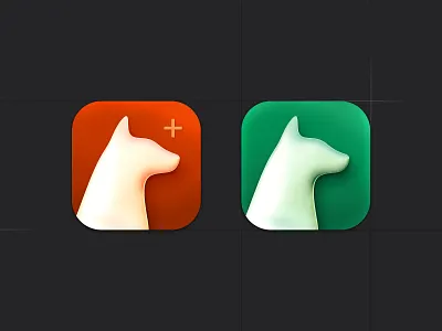Marble UI icons 3d design apple icons branding david ofiare dog hound icon design illustration ios icons usa