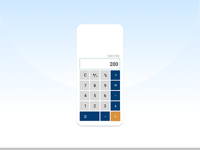 Calculator 004 dailyui