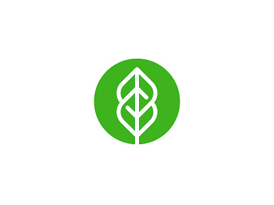 Infinitree Logo branding colorful design gradient graphic design growth identity infinity leaf logo logodesign nature organic