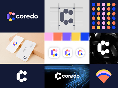 Coredo logo c mark branding custom logo design icon identity illustration logo logo mark logodesign logos tech technology