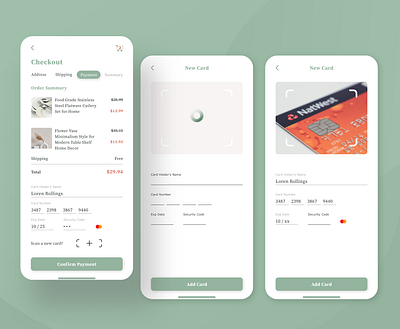 Credit Card Checkout_UI Challenge