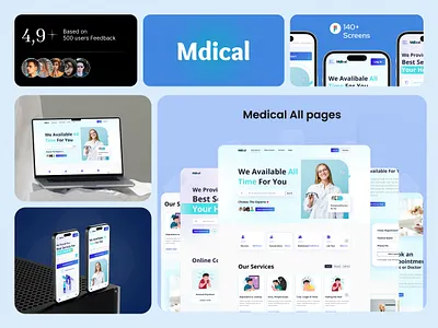 Medical Landing page 🩺 appinterface digitalhealth healthcareapp healthcareux healthinnovation healthservices healthtech medica medicalapp medicalbranding medicaldesign medicalillustration medicalinterface medicalui medicalwebsite mobileappdesign telemedicine uiux userexperience webdesign