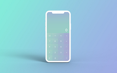 Calculator UI Design Day 4 app branding dailyui dailyui004 dailyuichallenge dailyuiux graphic design icon logo ux web website