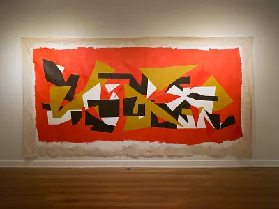 War Scene illustration painter painting shapes