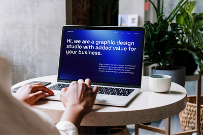 Maat Studio - Mockup about page app branding design graphic design illustration logo mockup studio typography ui ux vector