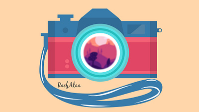 Photography is Life artwork design flat illustration illustrator illustrator art vector vectorart