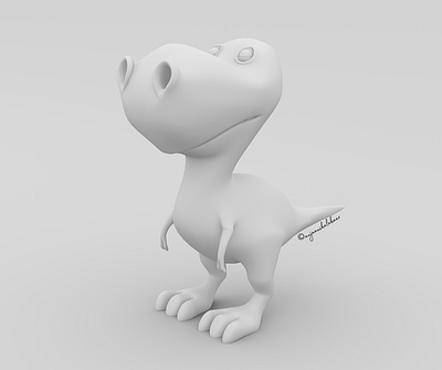 Lowpoly T-Rex 3d 3d artist 3dcharacter ambient occlusion anjaanikalakaar autodesk characterdesign digital art dinosaur lighting maya organic photoshop render t rex