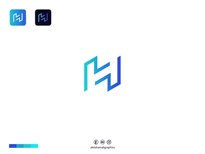 Letter H mark h letter h logo letter h logo modern h logo modern letter logo