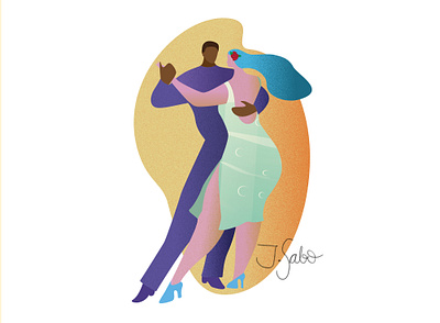 Tango character design characterdesign dancers illustration design flat design flat illustration flatdesign illustration illustrator vector illustration woman illustration