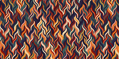 FireThread digital art estampa generative illustration pattern pattern design repeating thread vector