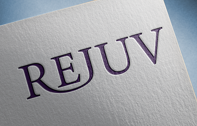 Rejuv brand business card design flat graphic design illustration illustrator logo minimal typography