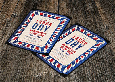 Labor Day Flyer Psd Template design illustration latest psd psd mockup