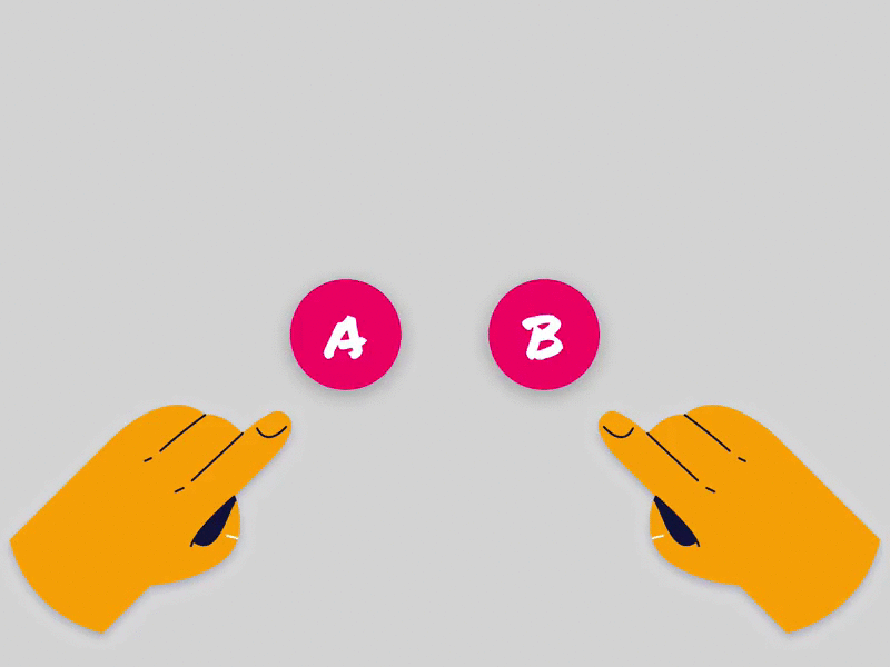 A/B Selection animation figma figmadesign
