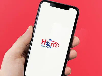 Horn Inspection Logo Design Project best logo brand identity creative graphic design illustration illustrator inspection logo photoshop project logo