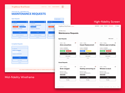 SpeedyFix figma prototype wireframe