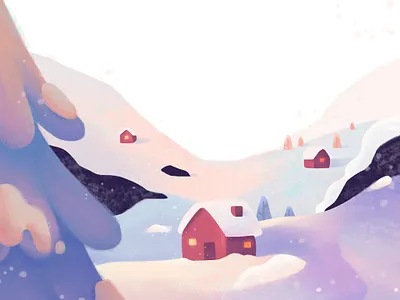 Peppermint Fairies christmas digital painting fairy fairy tale illustration peppermint photoshop snow winter