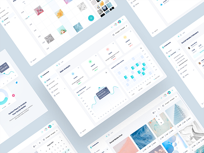 Creatorshub - Social Media Management Dashboard 2022 chart clean creative dashboard dashboard design graph management minimal product design social media social media dashboard socialmedia trendy typography ui design uiux ux design web app design web application