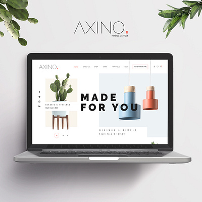 Axino Ui Design Laptop axinouidesign axinowebdesign design photoshop uidesign uiux uxdesign web webdesign website