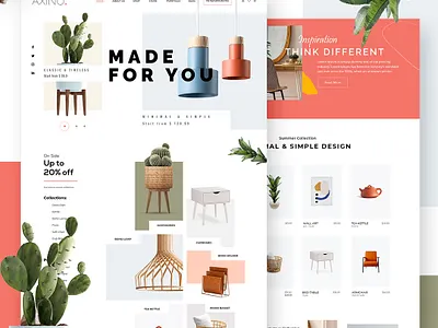 AXINO Ui Design axinouidesign axinowebdesign branding graphicdesign photoshop uidesign uiux uxdesign webapplication webdesign website websitedesign