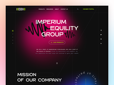 Imperium branding business company corporation design equility equity finance investing investment neversaynever opportunity stocks trading ui ux ux design