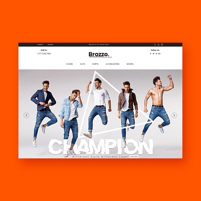Brozzo Ui Design branding menuidesign photoshop uidesign uiux uxdesign web webapplication webdesign website