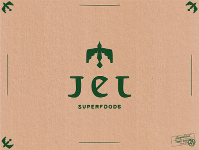 Logo Design for Jet bird farm fitness food handlettering healthy inspiration instagram local minimal minimalist modern logo native america organic playful simple superfood sustainable typography