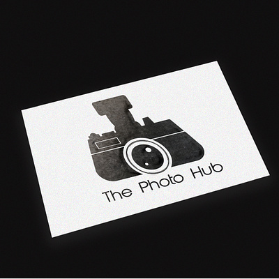 The Photo Hub branding design flat illustration illustrator logo minimal mockup