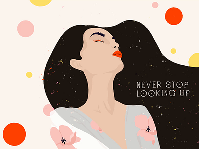 Some Sunday Inspiration animation art colorful design illustration illustration digital inspiration motion procreate woman illustration