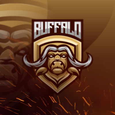 BUFFALO brand buffalo buffalo bills design emblem forsale gaming illustration logo sport vector