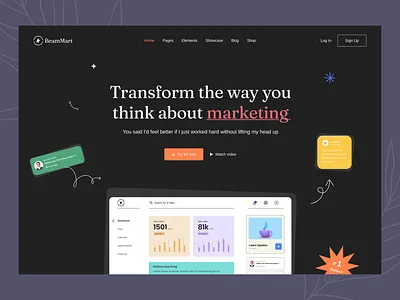 Finance and Business Website Design design landing page ui ui design uiux ux ux design web design