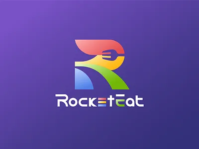Rockeat Logo branding design logo vector