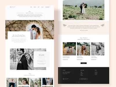 Photography Portfolio Website photographer web website