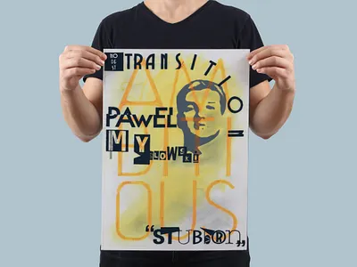 Cv Poster cv design handmade poster tracing paper