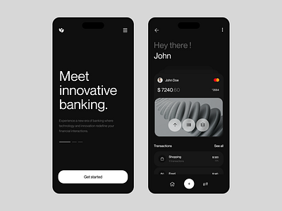 Minty - Innovative Banking App – UI/UX Concept branding figma graphic design product design tests ab ui user research ux