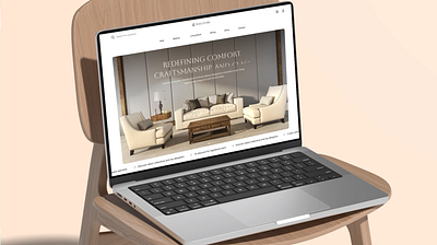 Elegentiq: Redefining Luxury Furniture bespokefurniture brandidentity customcraftsmanship digitalexperience furniture furniturebranding furniturewebsite highenddesign luxurydesign luxuryliving minimalistdesign refinedaesthetics sophisticatedstyle ui ui design uiux uiuxdesign website zaagxd