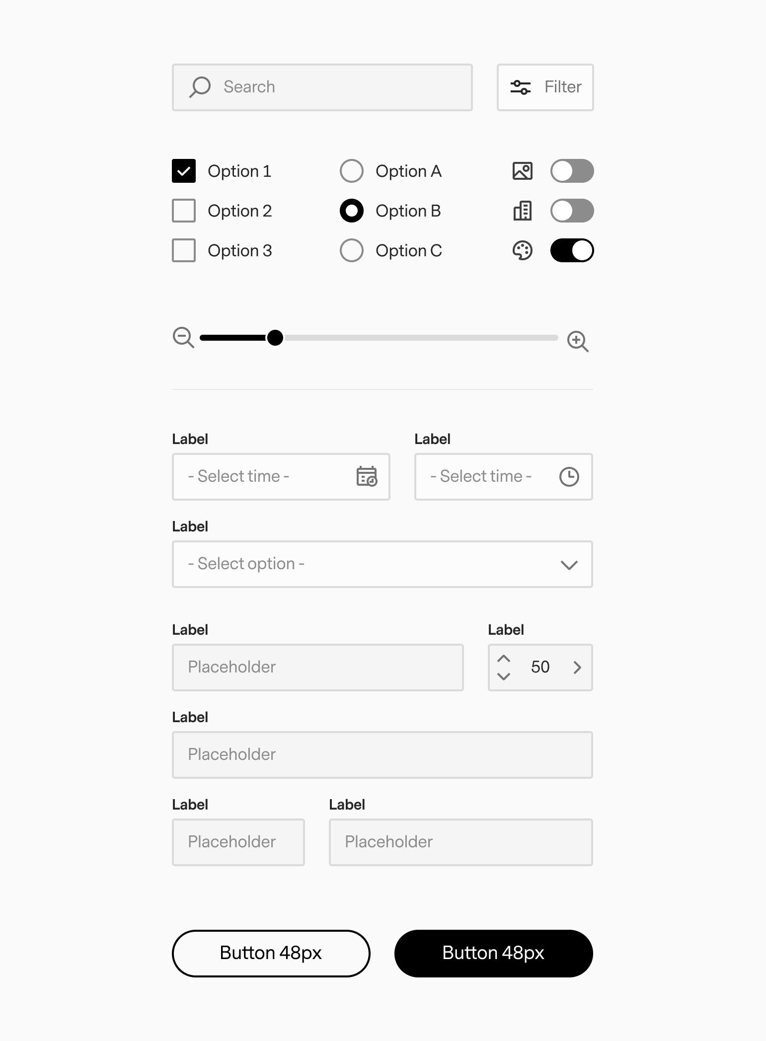 Components components design design system ui visual design