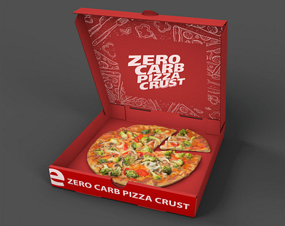 Delicious Pizza Box Packaging Mockup animation branding design graphic design illustration illustrator minimal typography web website