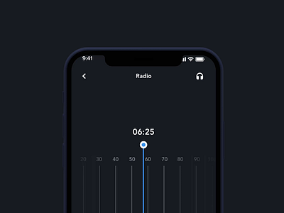 Music Player Design | Grizzly Mobile App Ui Kit adroid ui kit animated mockup animation audio player dark mode free ui kit glassmorphism ios ui kit iphone mockup motion music player next play soundcloud spotify stop ui kit ux design xd ui kit