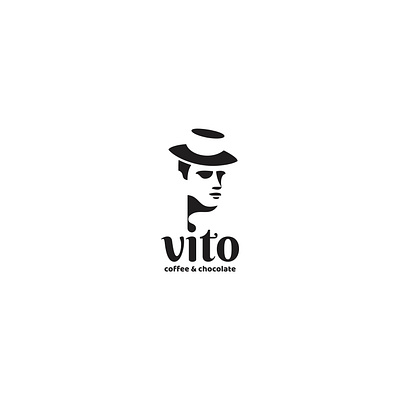 Vito Coffee cafe character coffee coffeeshop design illustration logo logo design logodesign logotype person