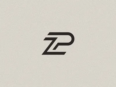 ZP Monogram logo brand branding and identity clean flat graphic design graphic designer logo logo design minimal monogram monogram logo vector